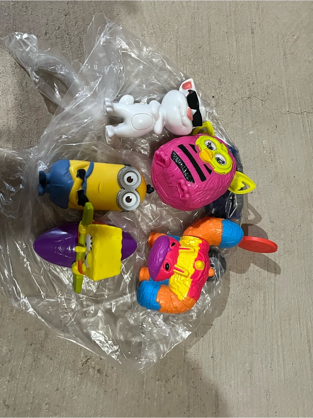 Lot of McDonald’s toys